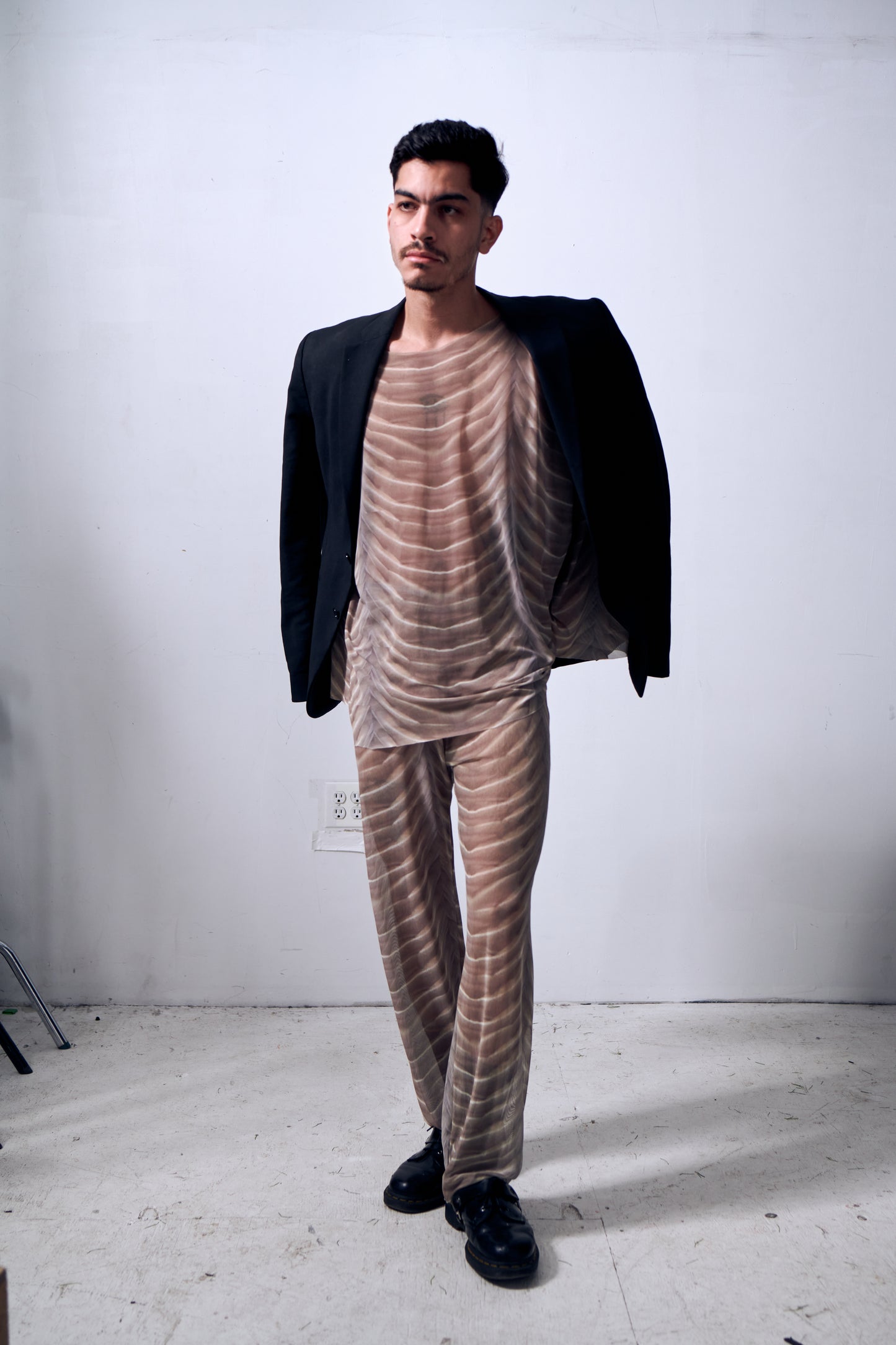 Printed Soft Mesh Shirt (SHIRT ONLY)