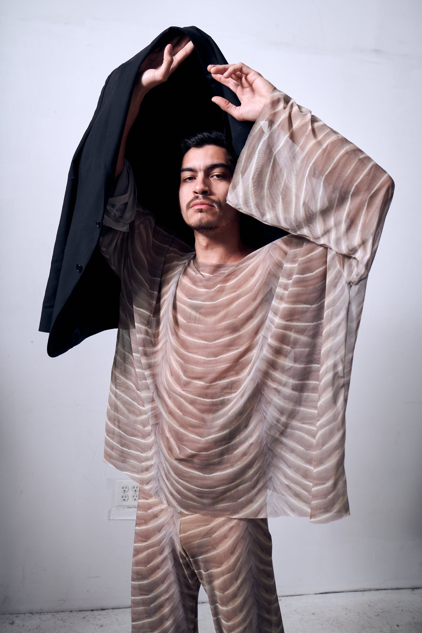 Printed Soft Mesh Trouser (TROUSER ONLY)