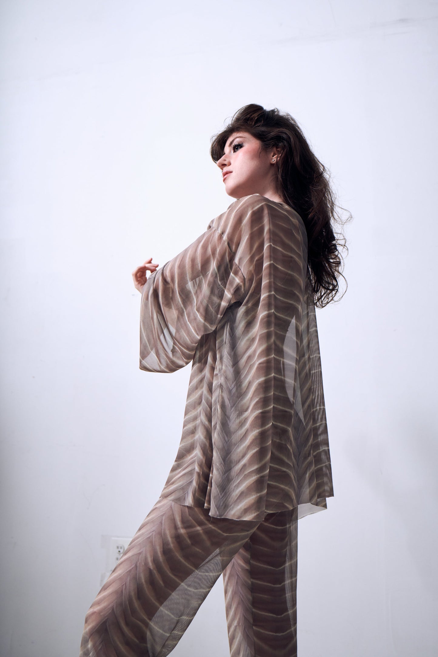 Printed Soft Mesh Trouser (TROUSER ONLY)