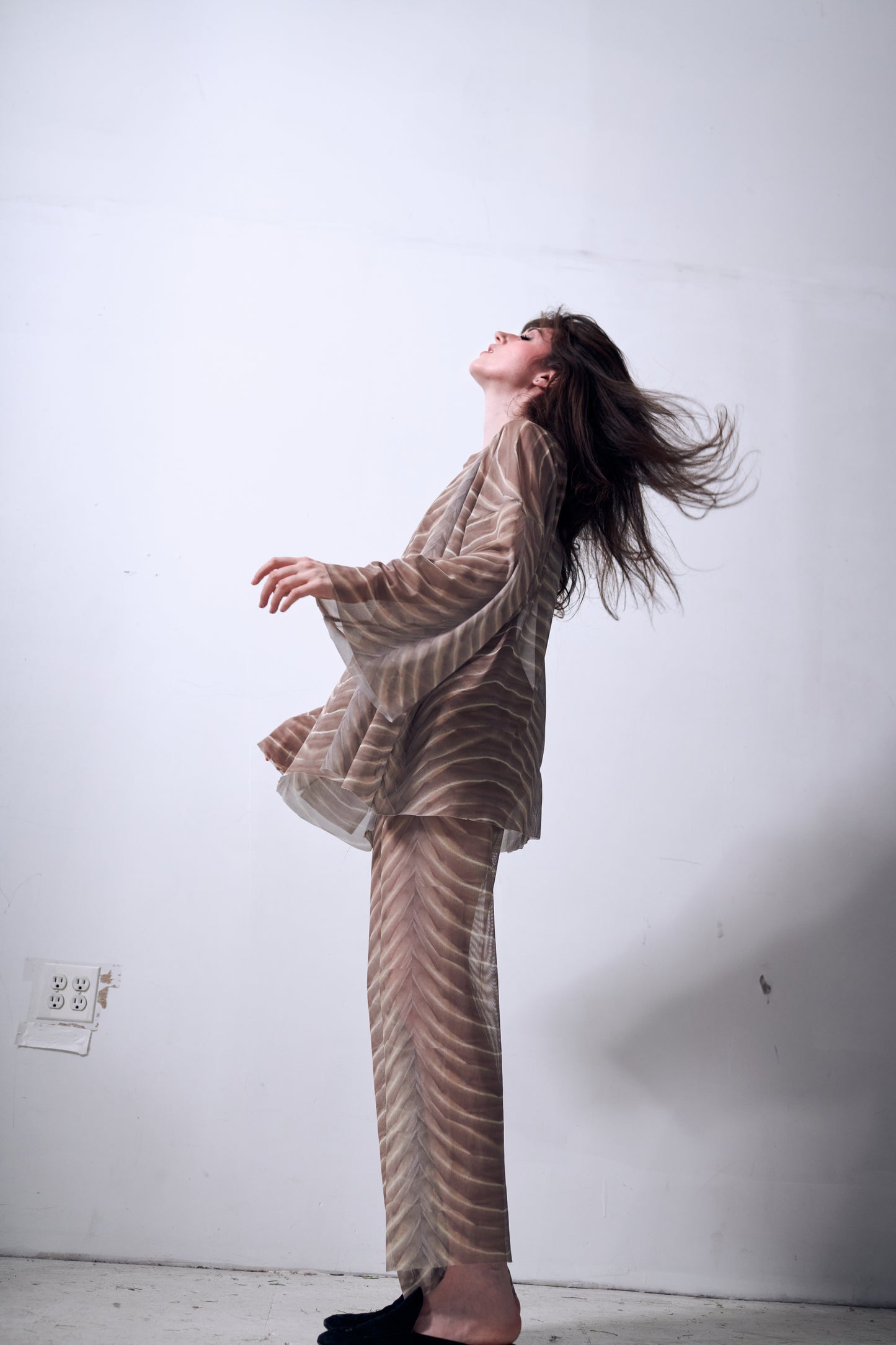 Printed Soft Mesh Shirt (SHIRT ONLY)